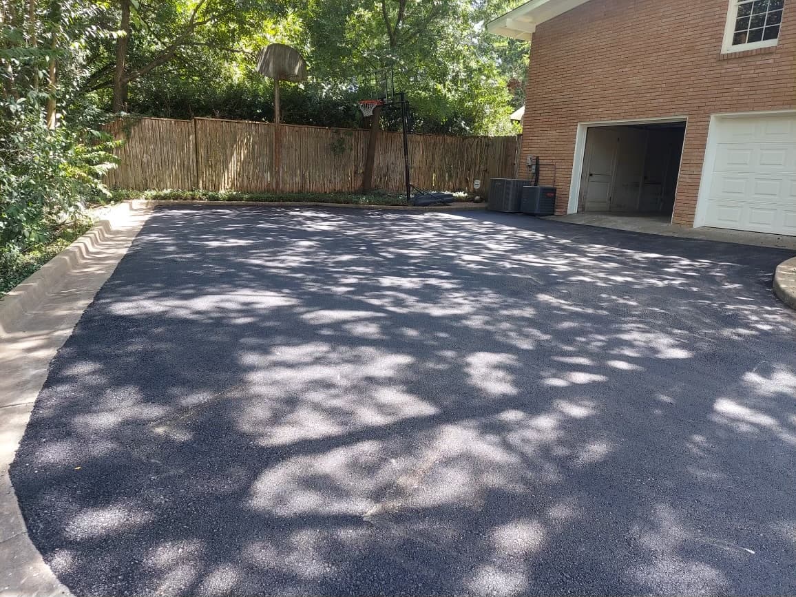 Resurface off Wooded Acres